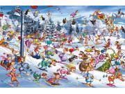 Piatnik Christmas Skiing Jigsaw Puzzle 1000 Pieces