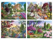 Gibsons Flora Fauna Jigsaw Puzzles 4 x 500 Pieces