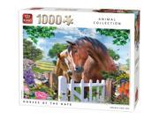 King Horses At The Gate Jigsaw Puzzle 1000 Pieces