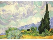 Piatnik Van Gogh Wheat Field with Cypresses Jigsaw Puzzle 1000 Pieces