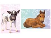 Schmidt Foal and Calf Jigsaw Puzzles 2 x 26 Pieces