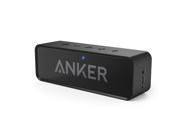 Anker SoundCore Bluetooth Speaker with 24 Hour Playtime 66 Foot Bluetooth Range Built in Mic Dual Driver Portable Wireless Speaker with Low Harmonic Distort