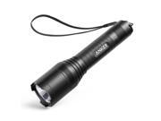 Anker LC90 LED Flashlight IP65 Water Resistant Zoomable Rechargeable Pocket Sized Torch for Camping Hiking and Emergency Use with 900 Lumens CREE LED 5