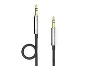 Anker 3.5mm Premium Auxiliary Audio Cable 4ft 1.2m AUX Cable for Beats Headphones iPods iPhones iPads Home Car Stereos and More Black