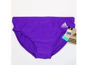 Adidas Infinitex 3 Stripes Swim Brief for Men Teens Purple Size 34