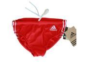 Adidas Infinitex 3 StripeS Swim Brief for Boy Kids Crimson White Size 28