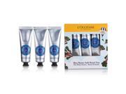 L Occitane Shea Butter Hand Cream 3 Piece Set 3 x 20 ml 1 oz