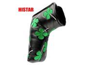 HISTAR Golf Putter Head Cover Four Leaf Clove Embroidered Blade Shamrock Headcovers