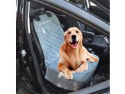 Jieyuteks Beststar Pet Single Seat Cover Deluxe Pet Front Seat Cover for Cars with New Non slip Pads Machine Washable and Waterproof Oxford Quilted Fabric