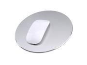 Jieyuteks High grade 8.66 Round Aluminum Metal Anti Slip Gaming Mouse Pad with Anti Skid Rubber Base with Fast and Accurate Control for PC Computer Laptop