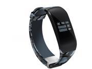Jieyuteks H5 Smart Bracelet Watch IP68 Waterproof Heart Rate Monitor Bluetooth Smart Watchs Sports Bands Smart Wristband Great for Swimming Fitness Tracker Blue
