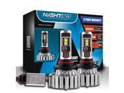 NIGHTEYE 9005/HB3 Car LED Headlight Bulbs Replacement-80W 9000LM 6000K Cool White LED Automotive Headlight Bulbs Auto Conversion Driving Lamp FOR CSP LED CHIPS NIGHTEYE 9005/HB3 Car LED Headlight Bulbs Replacement-80W 9000LM 6000K Cool White LED Automotive Headlight Bulbs Auto Conversion Driving Lamp FOR CSP LED CHIPS