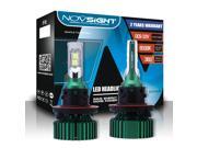 NIGHTEYE Car LED Headlight Bulbs, 9006/HB4 60W 10000LM 6500K Cool White All-in-One Automotive Conversion Bulb, Extremely Super Bright CREE XHP50 LED Chips, IP68 NIGHTEYE Car LED Headlight Bulbs, 9006/HB4 60W 10000LM 6500K Cool White All-in-One Automotive Conversion Bulb, Extremely Super Bright CREE XHP50 LED Chips, IP68