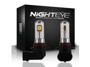 NIGHTEYE 9005 / HB3 LED Fog Light DRL 80W 3-000 Lumens 6000K High Power Bulb CSP Chipsets White LED Bulbs for Fog Light Lamps Replacement 2 Year Warranty NIGHTEYE 9005 / HB3 LED Fog Light DRL 80W 3-000 Lumens 6000K High Power Bulb CSP Chipsets White LED Bulbs for Fog Light Lamps Replacement 2 Year Warranty