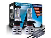 NOVSIGHT H4 LED Headlight Hi/Lo Beam 60W(2x30W) 10000LM(2x5000LM) 6500K Cool White - 2 Year Warranty NOVSIGHT H4 LED Headlight Hi/Lo Beam 60W(2x30W) 10000LM(2x5000LM) 6500K Cool White - 2 Year Warranty
