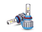 H11/H8/H9 70W LED Headlight Bulbs All-in-One Conversion Kit-7200 Lumen (6000K Cool White) H11/H8/H9 70W LED Headlight Bulbs All-in-One Conversion Kit-7200 Lumen (6000K Cool White)