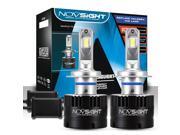NOVSIGHT LED Headlight Bulbs All-in-One Conversion Kit - H7 -14-400Lm 5500K Cool White America Customize Chips with Intelligent Control Driver NOVSIGHT LED Headlight Bulbs All-in-One Conversion Kit - H7 -14-400Lm 5500K Cool White America Customize Chips with Intelligent Control Driver