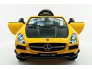 Licensed Mercedes SLS AMG Final Edition 12V Kids Ride On Car MP3 MP4 Color LCD Entertainment System Battery Powered Wheels with Parental Remote by Wheels N Kid