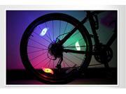 KaLaiXing® Multicolor Bike Bicycle Spoke Neon LED Lights Lamp Safety Lamp Motorcycle Spoke Wheel Lights Bicycle Spoke Led Lights Led Spoke Light 4pcs