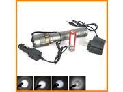 Briday Outdoor Waterproof 12W Cree XM L T6 Bright LED ZOOMABLE Focus Flashlight Torch Light Lamp Torch