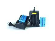 2*4.2V High Quality Quick Two Slot Charger With Cable 18650 Battery Portable Charger 4*18650 Battery