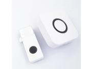 Wireless Doorbell KOMRT Door Bell Operating at 900 feet 52 Chimes 4 Level Volume No Batteries Required for Receiver White
