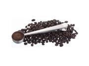 Kabalo Stainless Steel Coffee Measuring Spoon with Bag Sealing Clip Scoop Measure Spoon