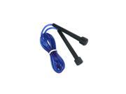 Kabalo Skipping Rope blue with black handles Plastic Fitness Exercise Workout Boxing Jumping Speed Sports Rope Blue