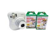 FujiFilm Instax Mini 25 Instant Camera Bundle with 2x Instax Mini Film Twin Packs 40 Exposures