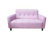Beverly Comfort Collection LILAC PURPLE Linen Fabric Loveseat Sofa