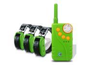 PETINCCN P681 660 Yards Remote Dog Training Collars Waterproof and Rechargeable with Four Functions of Range Finding Tone Vibrating Static Shock Trainer Pet Col