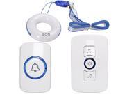 SadoTech Necklace Caregiver Call Button Smart Caregiver Pager SOS Wireless Doorbell Medical Alert System for Assisted Living Home Attendant Nurses Senio