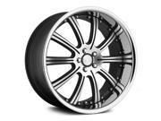 Concept One Rs 10 22X10.5 5X120 25Et Matte Black Machined Wheels Rims