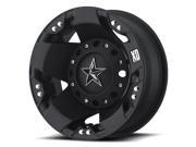 KMC XD Series Rockstar Dually 16X6 8x170 134et Matte Black Wheels Rims