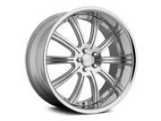 Concept One Rs 10 20X10 5X112 43Et Silver Machined Wheels Rims