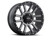 Ultra 107GN Xtreme 20x9 5x150 1mm Graphite Black Wheel Rim