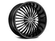 2Crave No.19 26x9.5 Blank 15et G. Black w MF Wheels Rims