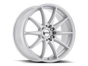 Katana KR30 16x7 4x100 4x114.3 40et Gloss Silver Wheels Rims