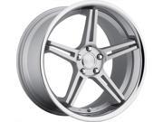 Concept One Cs 5.0 20X10.5 5X120 40Et Matte Silver Wheels Rims
