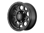 KMC XD Series Enduro 17X9 8x165.1 6et Matte Black Wheels Rims