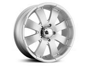 Ultra 243S Mako 20x9 5x139.7 5x5.5 18mm Silver Wheel Rim