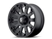 KMC XD Series Misfit 20X9 6x139.7 0et Matte Black Wheels Rims