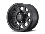 KMC XD Series Enduro 17X9 5x127 6et Matte Black Wheels Rims