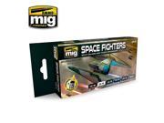 Space Fighter paint set SCI FI colors for your Spaceships AMMO OF MIG A.MIG 7131