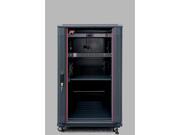 18U39 Free Standing Server Rack Cabinet. Fits Most of Servers. ACCESSORIES FREE!! Air Control System 4 Fan Cooling Panel 1 Shelf 8 Way PDU LED Panel 4 fee
