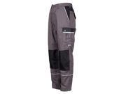 TMG Heavy Duty Cargo Work Trousers with Knee Pads Pockets 110 Grey
