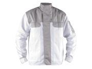 TMG Heavy Duty Lightweight Work Jackets Coats White 3XL