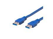6Ft USB 3.0 A Male to A Male M M 5Gbps SuperSpeed Cable