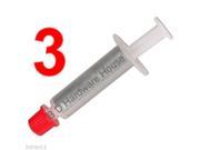 3 Pack Thermal Grease CPU HeatSink Compound Paste AMD Intel