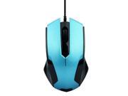Blue 1200DPI USB Wired Optical Gaming Mice Mouse For PC Laptop